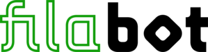 Logo of Fila in stylized green letters on a black background.