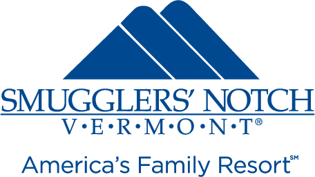 Logo for Smugglers' Notch, Vermont, labeled "America's Family Resort."