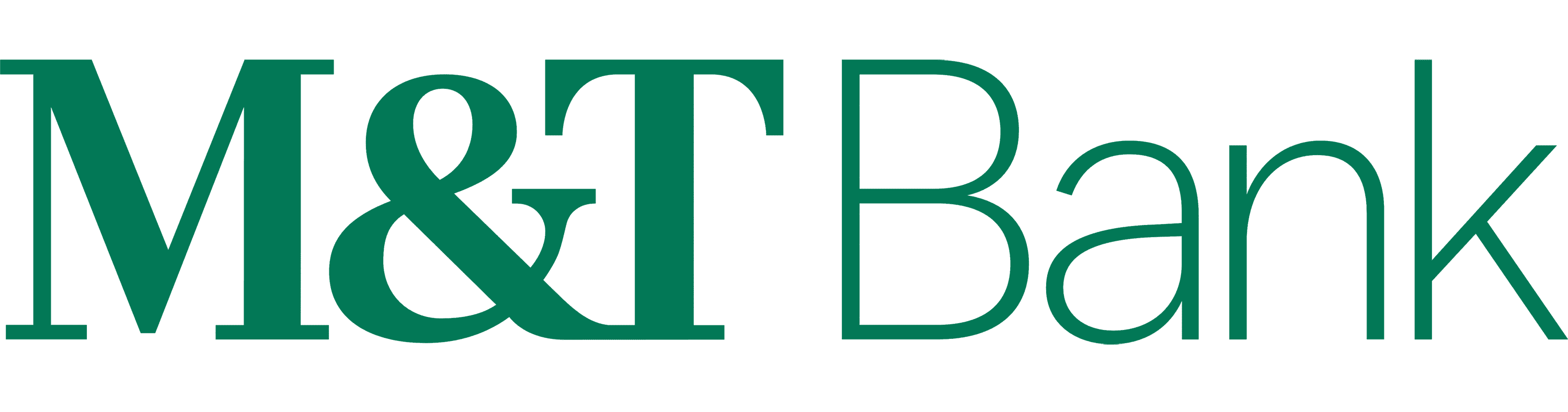 M&T Bank logo in green lettering.