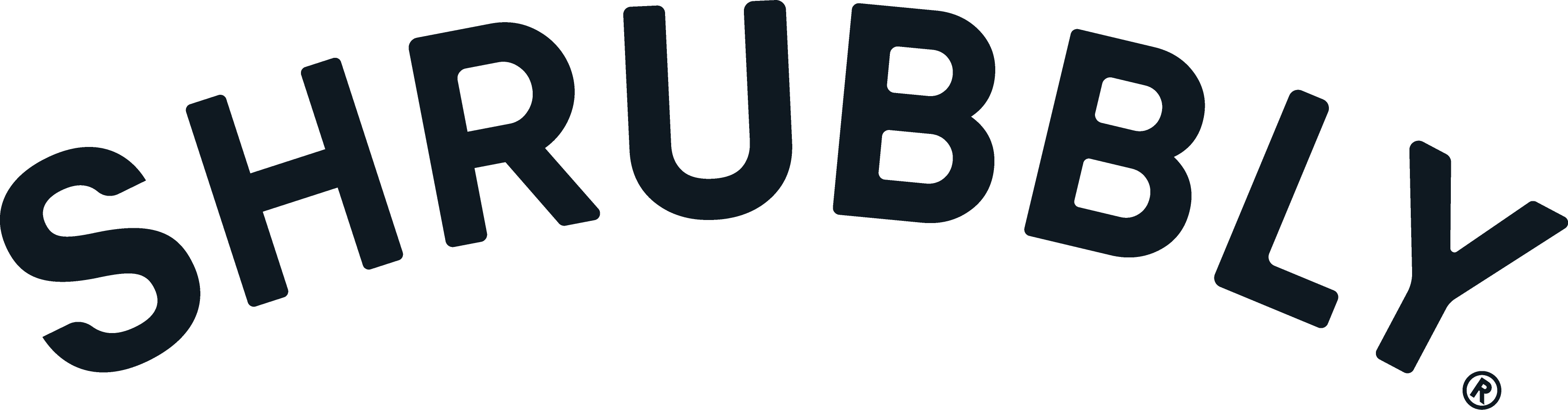 Logo of "SHRUBBLY" in dark text on a light background.