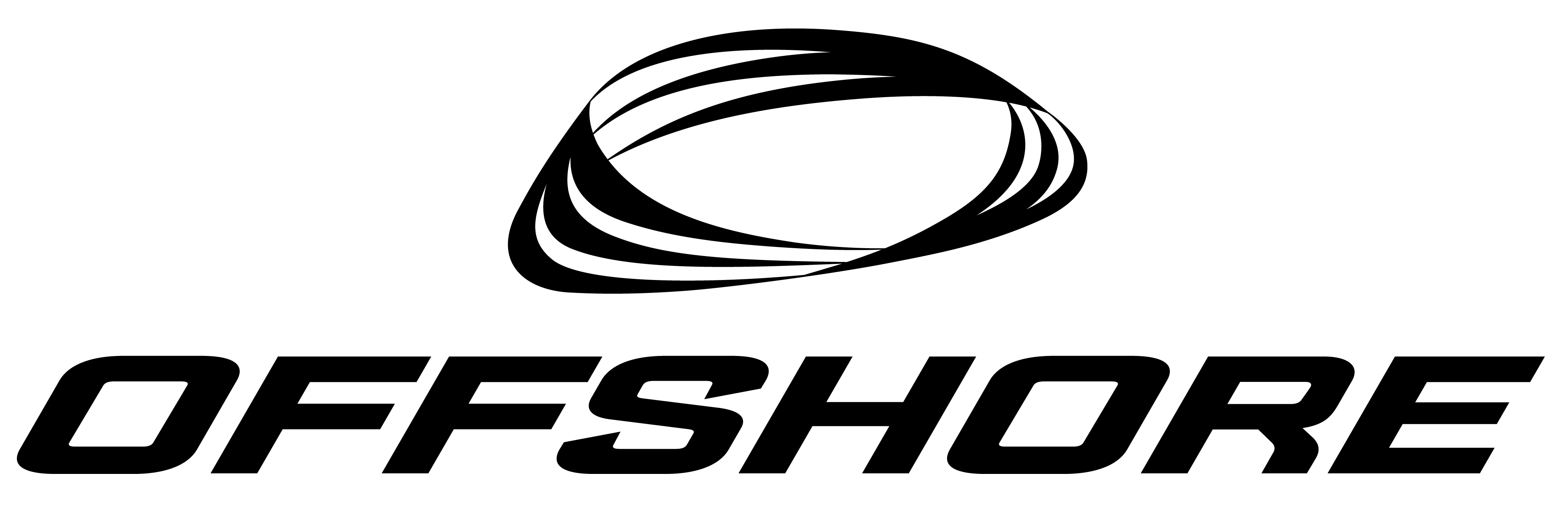 A simple black silhouette of a cat sitting.