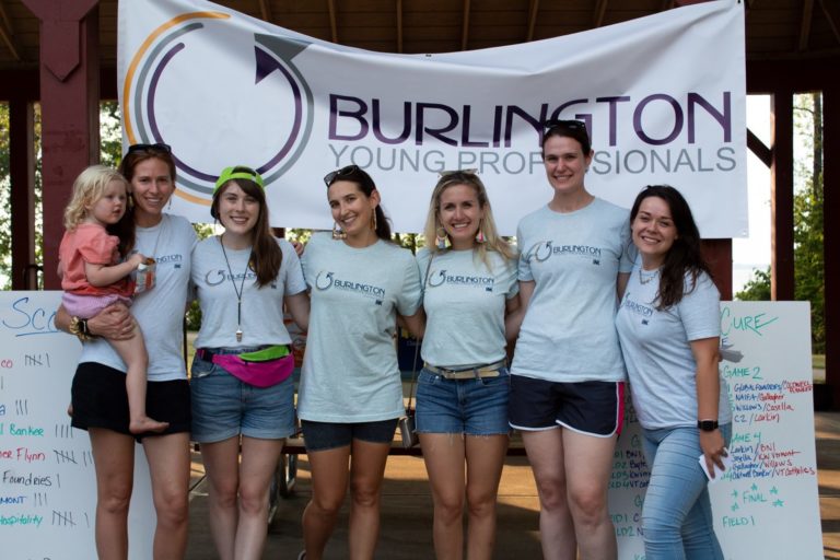 photo of the byp steering committee at the 2019 kickball tournament