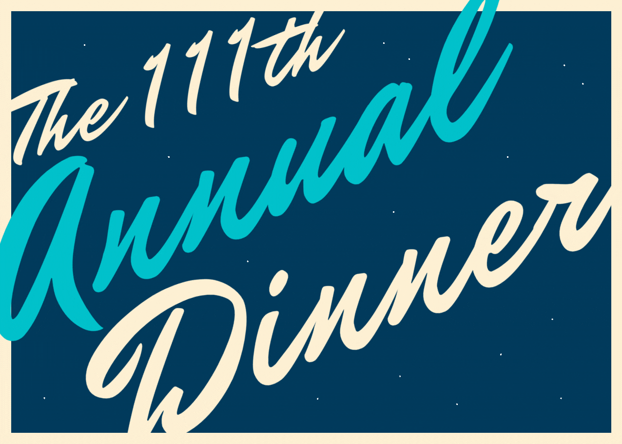 Annual Dinner poster